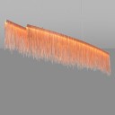 Loft Industry Modern - Metall Rain Line Chandelier